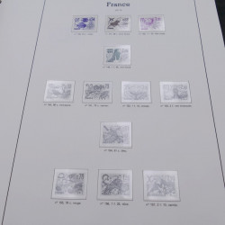 Collection timbres de France 1970-1989 neufs en album Yvert.