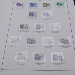 Collection timbres de France 1970-1989 neufs en album Yvert.