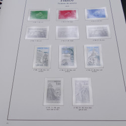 Collection timbres de France 1970-1989 neufs en album Yvert.