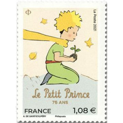 Timbre Petit Prince en feuillet de France N°F21 neuf**.