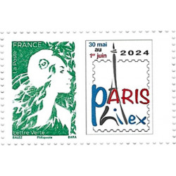 Timbre Marianne Paris-Philex 2024 en feuillet de France N°F131 neuf**.