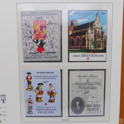 Collection carnets de timbres de France 1963-2011 neufs en 2 albums.