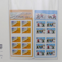 Collection carnets de timbres de France 1963-2011 neufs en 2 albums.