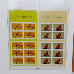 Collection carnets de timbres de France 1963-2011 neufs en 2 albums.