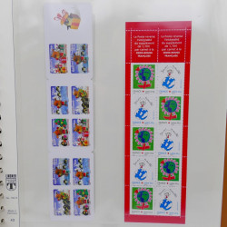 Collection carnets de timbres de France 1963-2011 neufs en 2 albums.