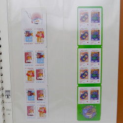 Collection carnets de timbres de France 1963-2011 neufs en 2 albums.