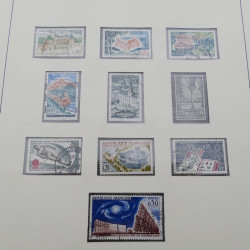 Collection timbres de France 1960-1971 en album Lindner.