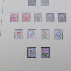 Collection timbres de France 1960-1971 en album Lindner.