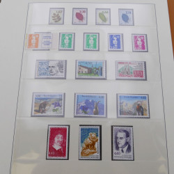 Collection timbres de France 1994-1999 neufs complet en album Lindner.