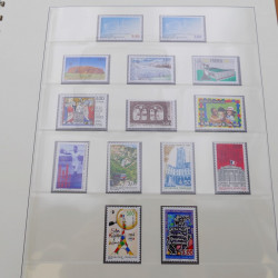 Collection timbres de France 1994-1999 neufs complet en album Lindner.