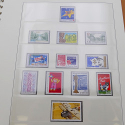 Collection timbres de France 1994-1999 neufs complet en album Lindner.