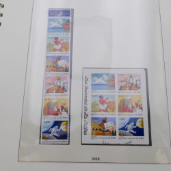 Collection timbres de France 1994-1999 neufs complet en album Lindner.