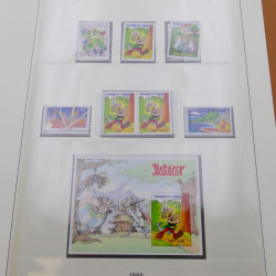 Collection timbres de France 1994-1999 neufs complet en album Lindner.