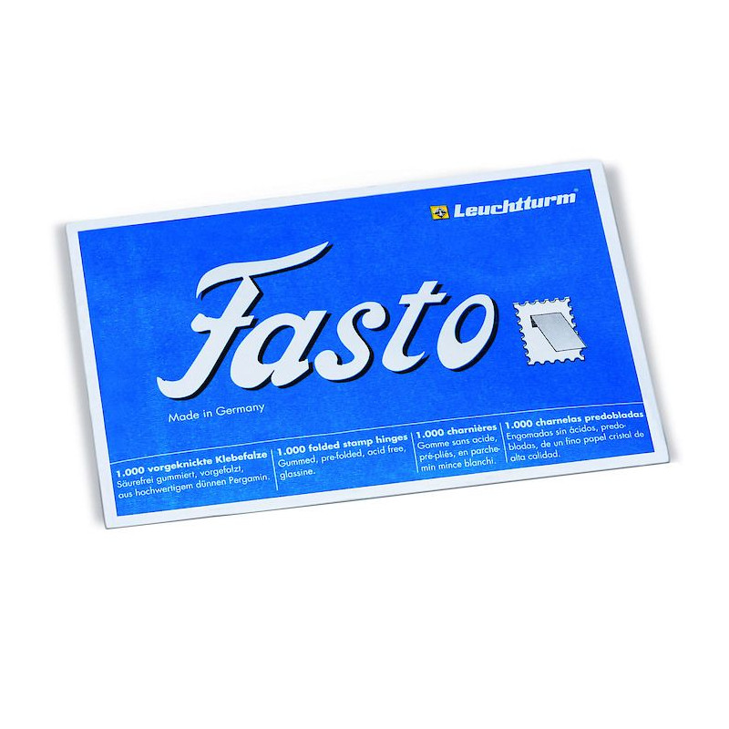 Charnières FASTO pour timbres-poste.