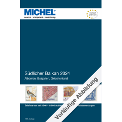 Catalogue de cotation Michel timbres des Balkans du Sud 2024.