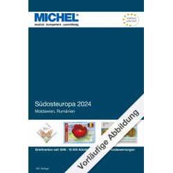 Catalogue de cotation Michel timbres d'Europe du Sud Est 2024.