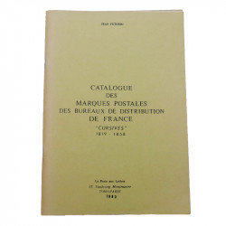 Catalogue des Cursives de France 1819-1858, Jean Pothion.