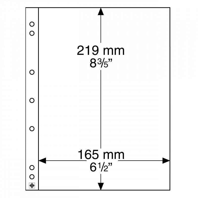 Lighthouse Feuilles de Monnaie NUMIS, 1 Poche pour Les Ensembles de pièces de Monnaie