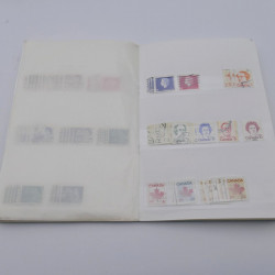 Vrac philatélique de timbres du monde en un carton.