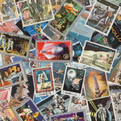 Mission Apollo 50 timbres thématiques tous différents.