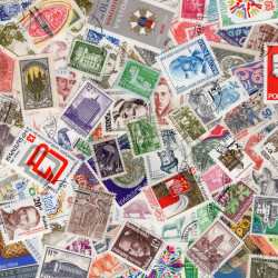 Europe de l'Est 100 timbres de collection tous différents.