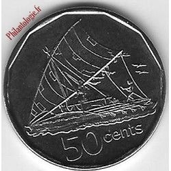 Fidji 7 monnaies de collection.