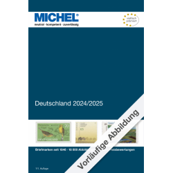 Catalogue de cotation Michel timbres Allemagne 2024-2025.