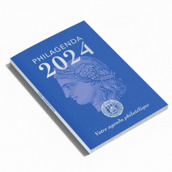 Philagenda 2024 avec bloc de 4 timbres Sport neuf**.