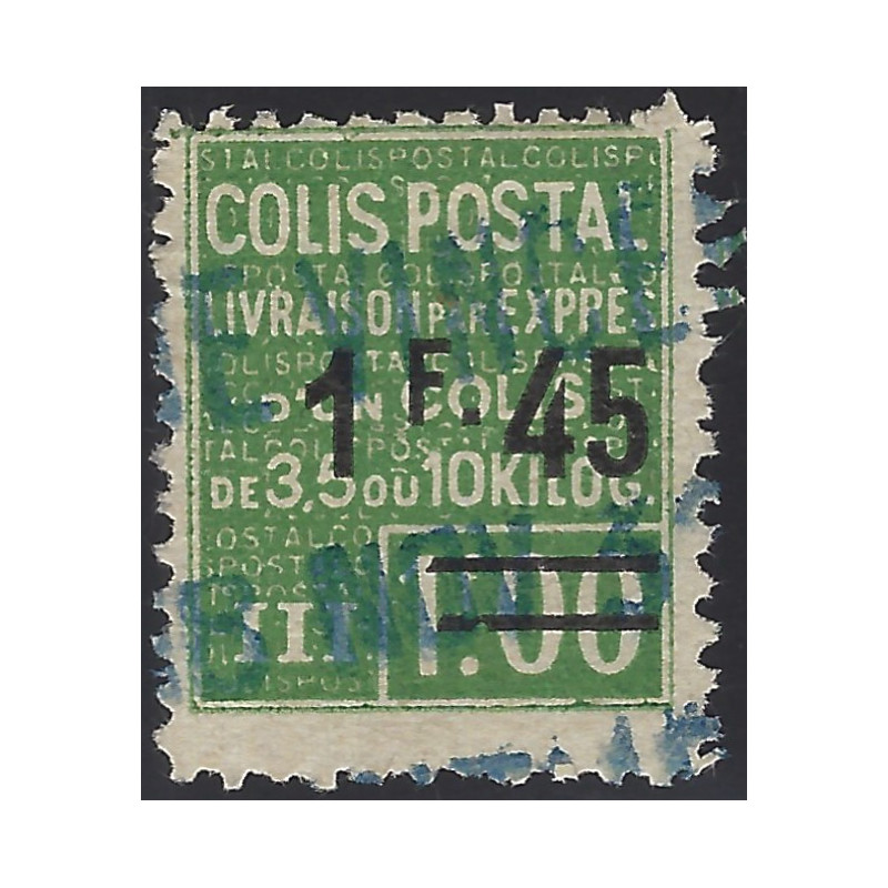 Timbre pour colis postal de France Livraison par exprès N°92 oblitéré.