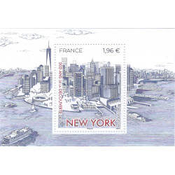 Feuillet de timbre New-York neuf**.