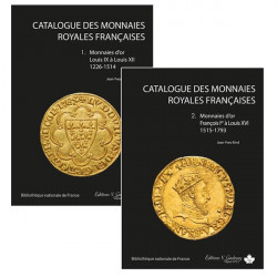Catalogue des monnaies Royales Françaises en 2 tomes, éditions Gadoury.