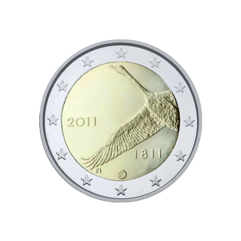 2 euros commémorative Finlande 2011 - Banque finlandaise.