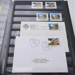 Vrac massif de timbres France et monde en 1 carton.