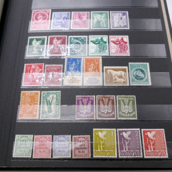 Vrac massif de timbres France et monde en 1 carton.