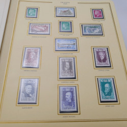 Collection timbres de France 1969-1980 complet neuf**  en album présidence.