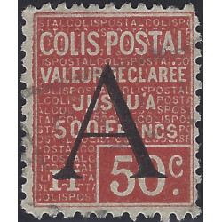 Timbre pour colis postal de France Valeur déclarée N°84 oblitéré.