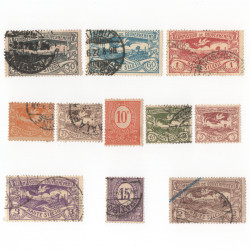 Haute Silesie / Oberschlesen timbres de collection tous différents.