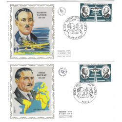 Daurat - Vanier timbre poste aérienne N°46 oblitéré en FDC.