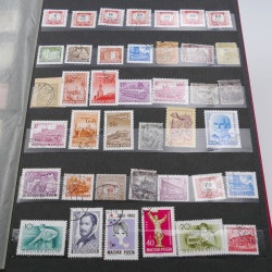 Vrac massif de timbres du monde en 1 carton.