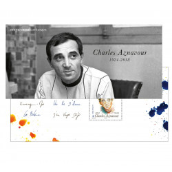 Bloc souvenir N°216 Charles Aznavour neuf**.