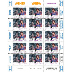 Timbre Agnès Varda en feuillet de France N°F133 neuf**.