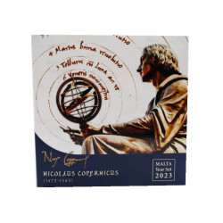 Série Euro Malte 2023 coffret BU - Nicolas Copernic.