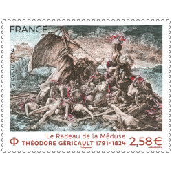 Timbre Théodore Géricault en feuillet de France N°F143 neuf**.