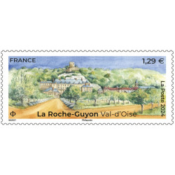 Timbre Château La Roche-Guyon en feuillet de France N°F144 neuf**.