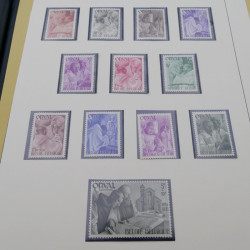 Vrac massif de timbres du monde en 1 carton.