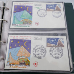 Vrac massif de timbres du monde en 1 carton.