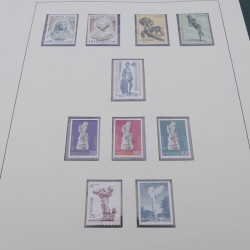 Collection timbres d'Europa 1956-1977 complet en 2 albums Safe.