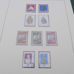 Collection timbres d'Europa 1956-1977 complet en 2 albums Safe.