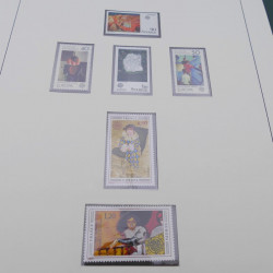 Collection timbres d'Europa 1956-1977 complet en 2 albums Safe.