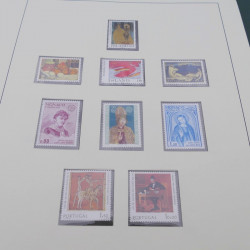 Collection timbres d'Europa 1956-1977 complet en 2 albums Safe.